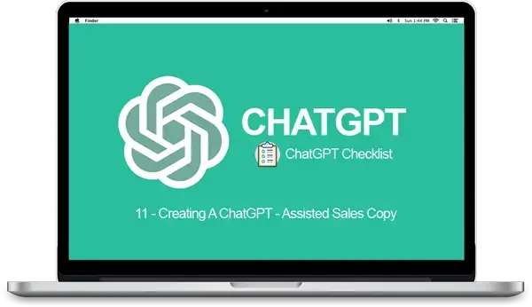 ChatGPT Checklist 11 - Creating A ChatGPT - Assisted Sales Copy