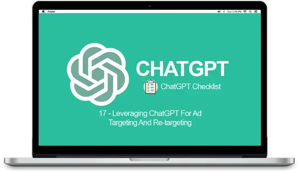 ChatGPT Checklist 17 - Leveraging ChatGPT For Ad Targeting And Re-targeting