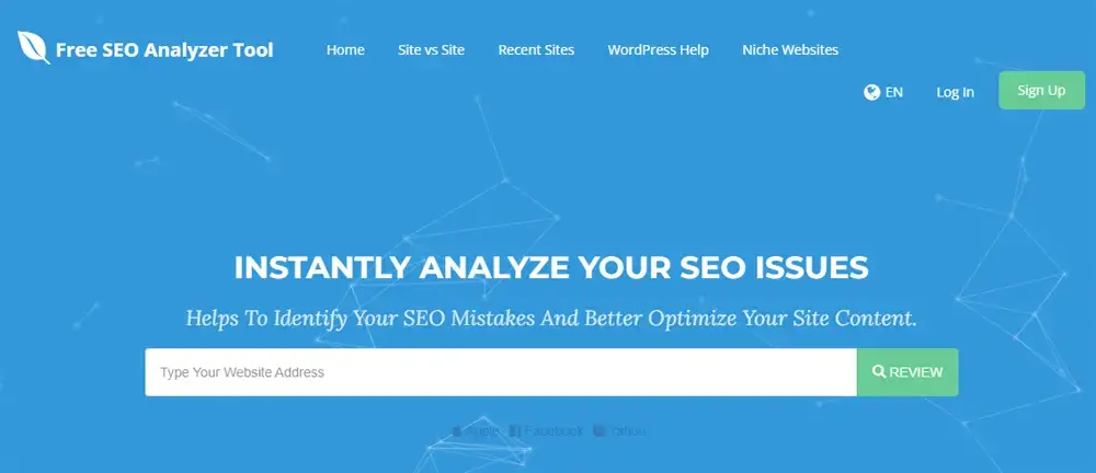 Free SEO Analyzer Tool