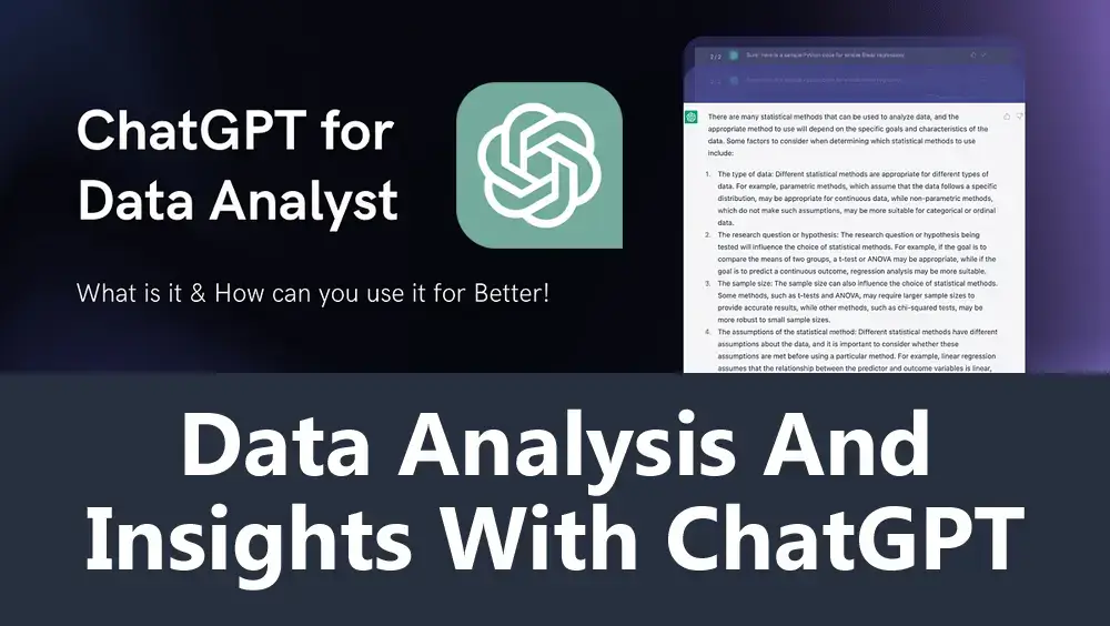 Data Analysis And Insights With ChatGPT