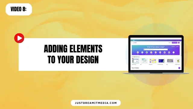 Adding Elements To Your Design