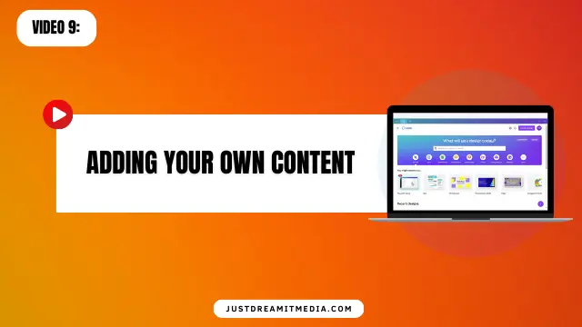 Adding Your Own Content