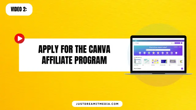 Apply For the Canva Affiliate Program