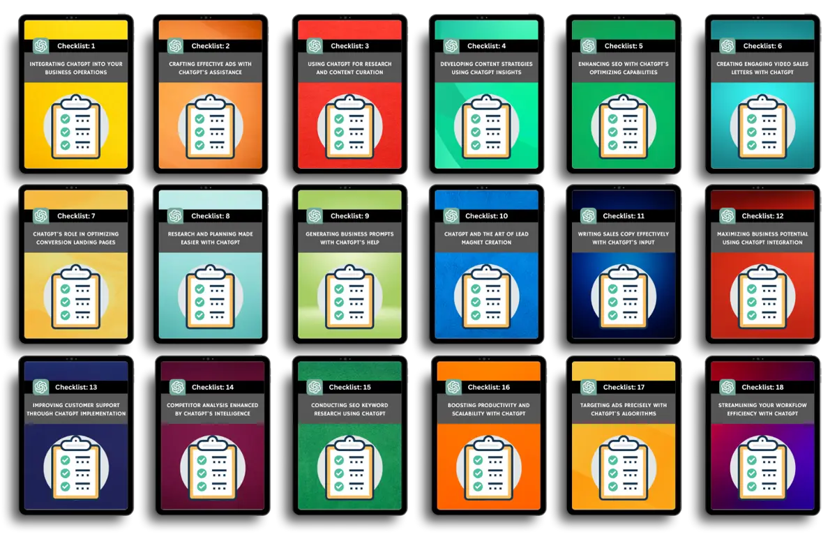 ChatGPT Checklists For Business