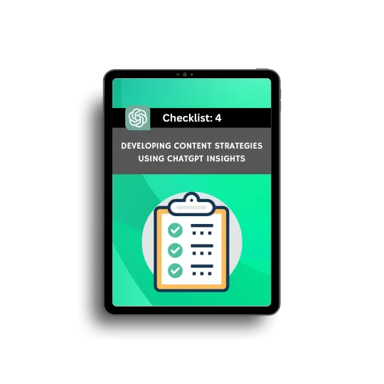 Using ChatGPT For Developing A Content Marketing Strategy