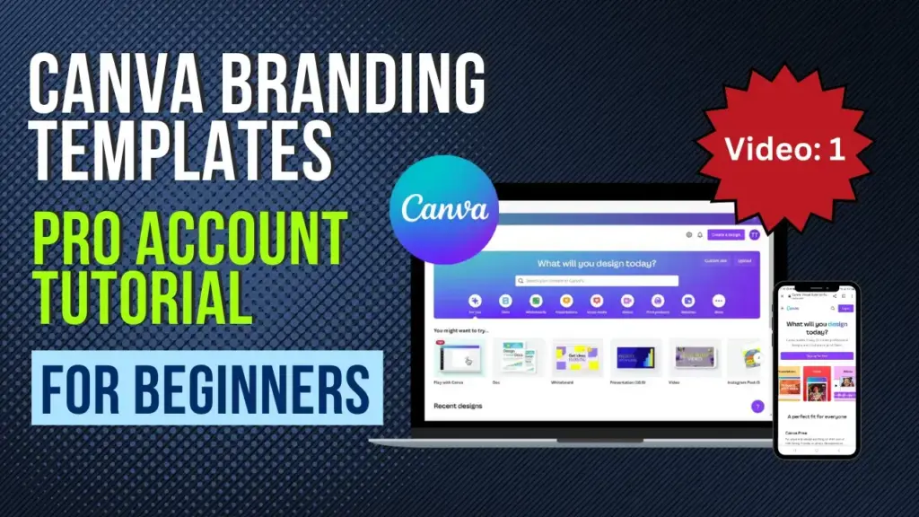canva branding templates pro account tutorial for beginners