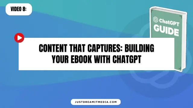 chatgpt guide to writing and publishing ebooks