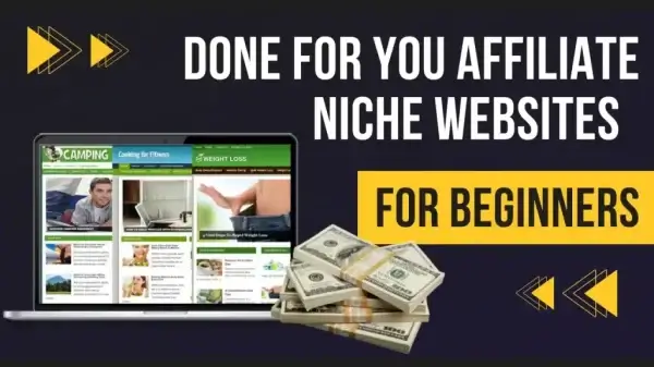 done for you affiliate niche websites for beginners