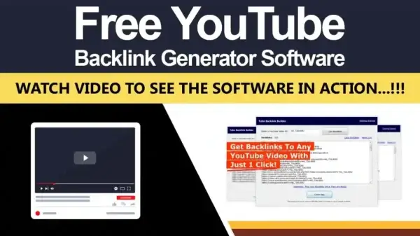 free youtube backlink generator software