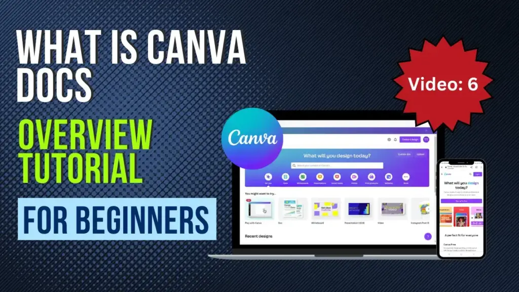 what is canva docs overview tutorial for beginners