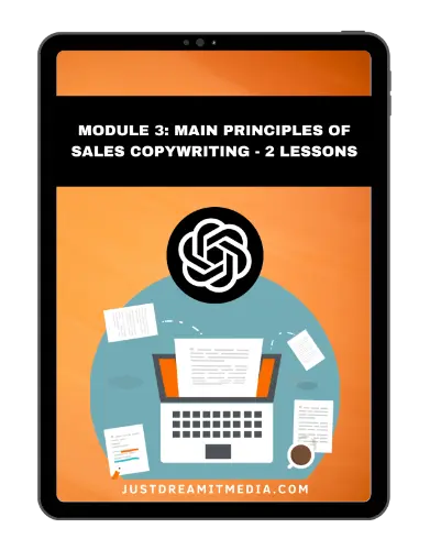 chatgpt for writing high-converting sales copy