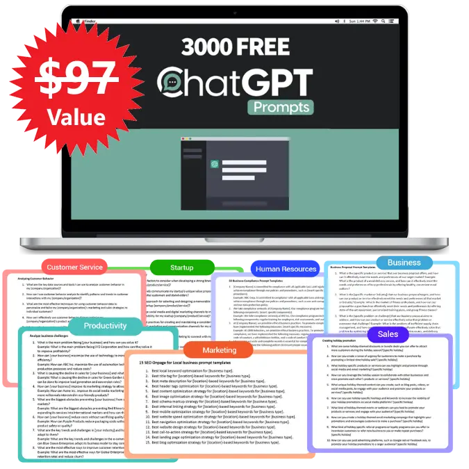chatgpt prompts for free