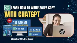 learn how to write sales copy with chatgpt