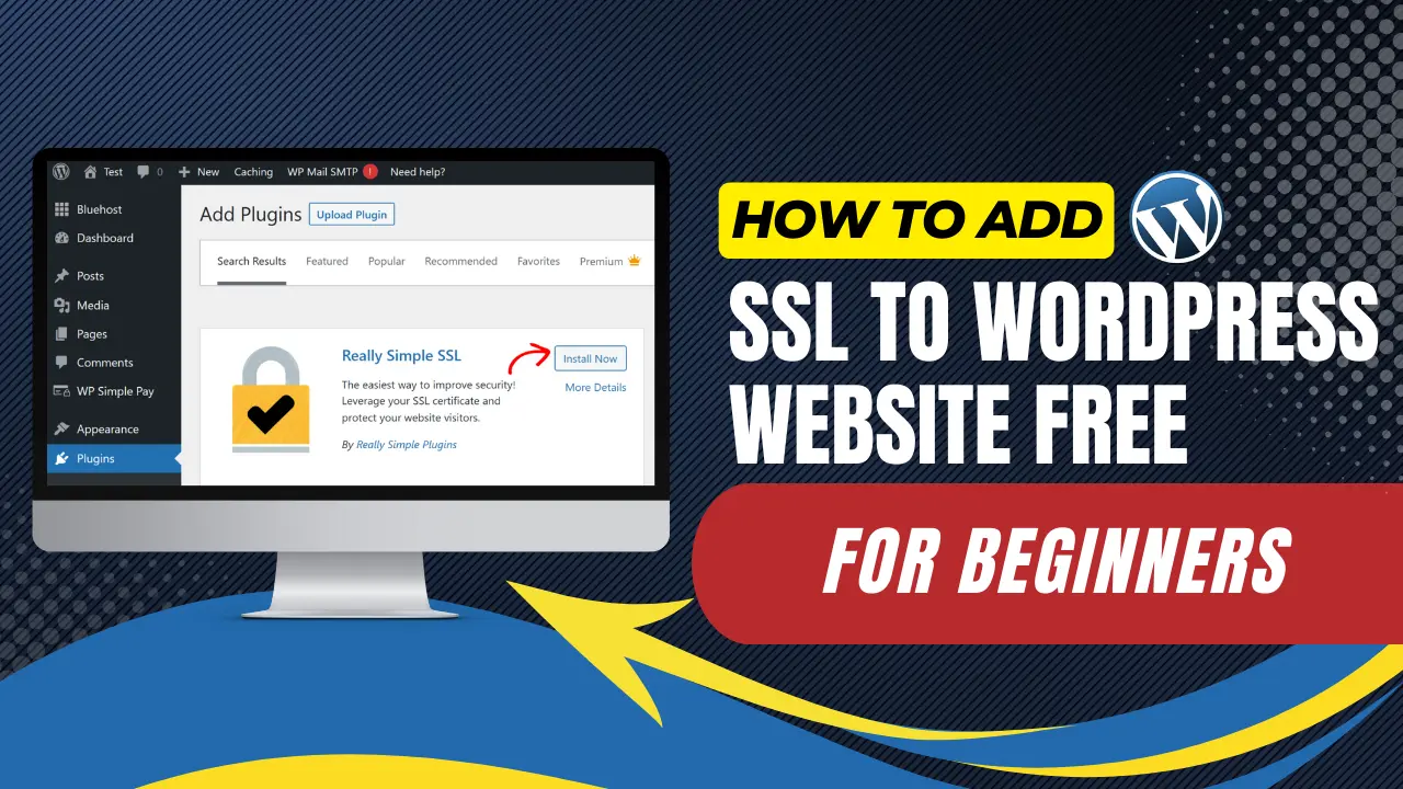 How To Add SSL To WordPress Website Free