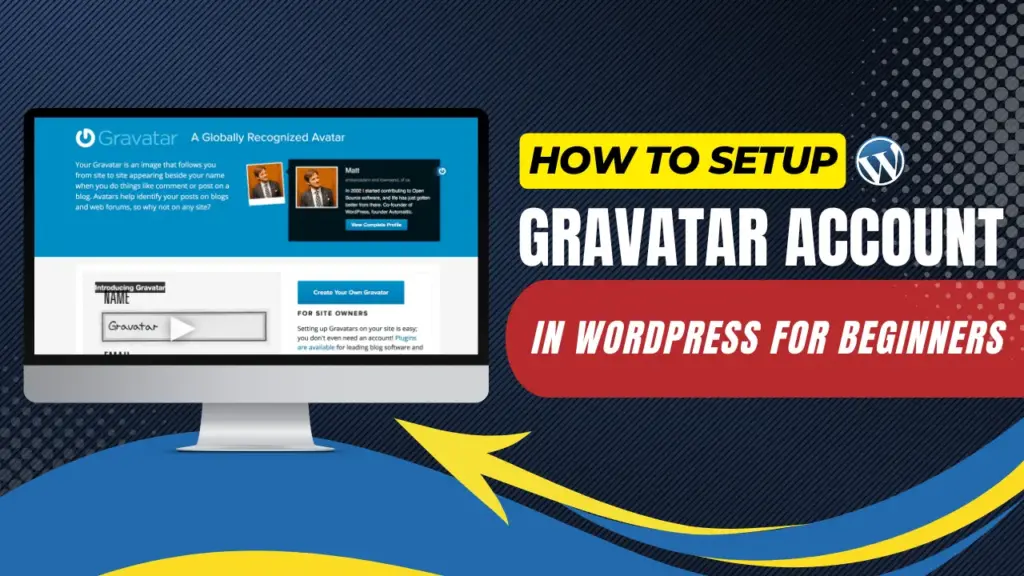 how to setup gravatar account in wordpress for beginners