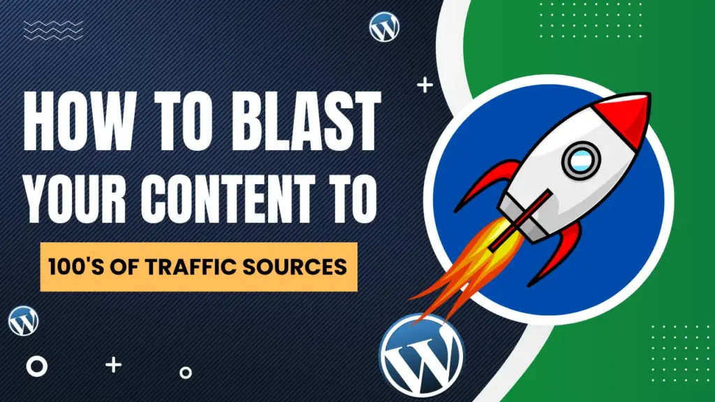 how to get free website traffic and backlinks to your wordpress website